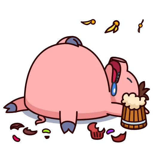 🤤 Стикер «Potter Pig» для Telegram