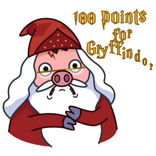👏 Стикер «Potter Pig» для Telegram
