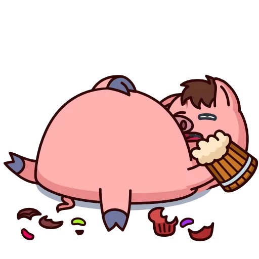 🤪 Эмодзи «Potter Pig» для Telegram