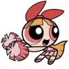 📞 Эмодзи «📞 Powerpuff girls» для Telegram