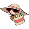 📞 Эмодзи «📞 Powerpuff girls» для Telegram