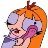 📞 Эмодзи «Powerpuff girl» для Telegram