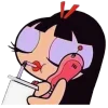 📞 Эмодзи «Powerpuff girl» для Telegram
