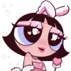 Эмодзи Powerpuff girl для Telegram — скачать