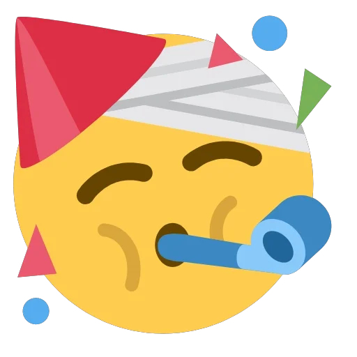 🥳 Стикер «Праздник» для Telegram