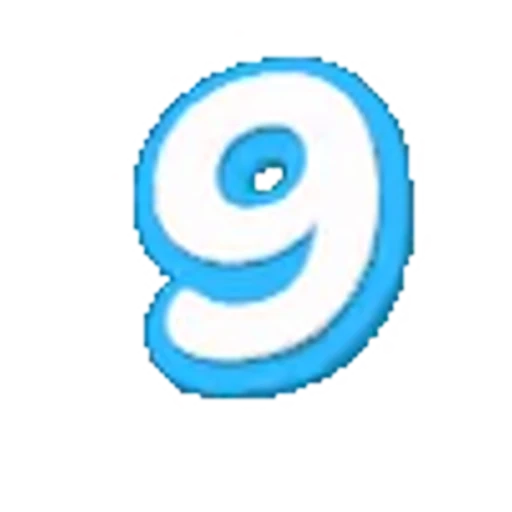 🔢 Эмодзи «Голубые облака» для Telegram