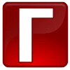 🔥 Эмодзи «Буквы в рамках, красные и синие, русские и английские.» для Telegram