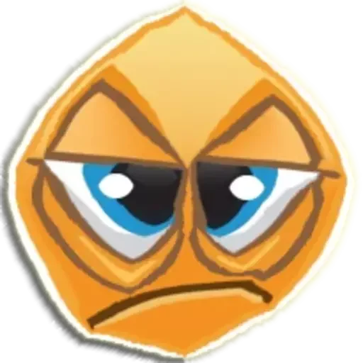 🤨 Стикер «Жмыхнутые Колобки» для Telegram