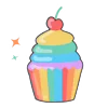 🧁 Эмодзи «🍰pride» для Telegram