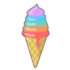 🍦 Эмодзи «🍰pride» для Telegram
