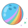 🎳 Эмодзи «🍰pride» для Telegram