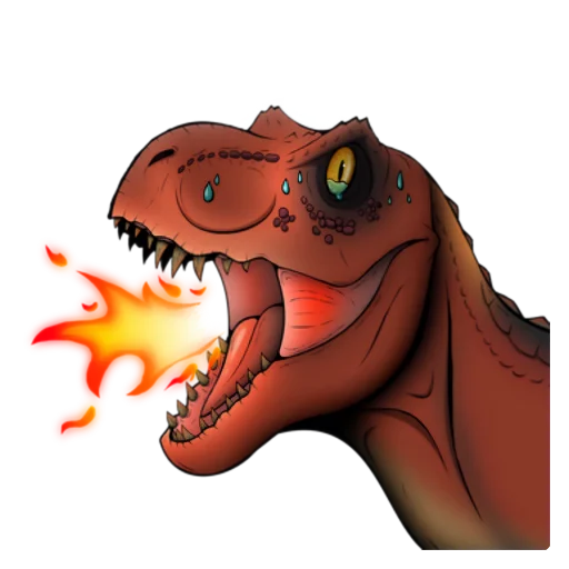 🥵 Стикер «Primal Carnage Extinction» для Telegram