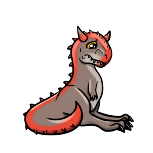 😭 Стикер «Primal Carnage Extinction» для Telegram