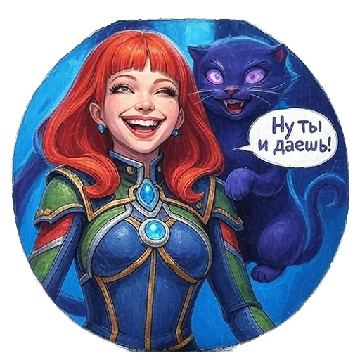 😁 Стикер «Prime World Nova» для Telegram
