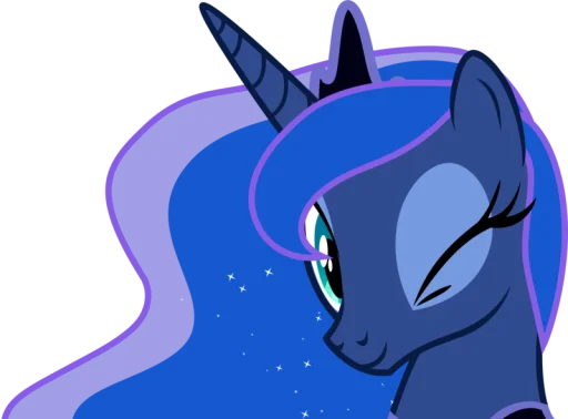 Стикерпак Princess Luna для Telegram