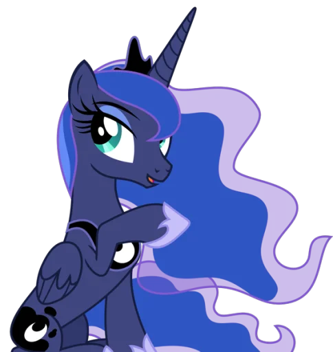 🙂 Стикер «Princess Luna» для Telegram