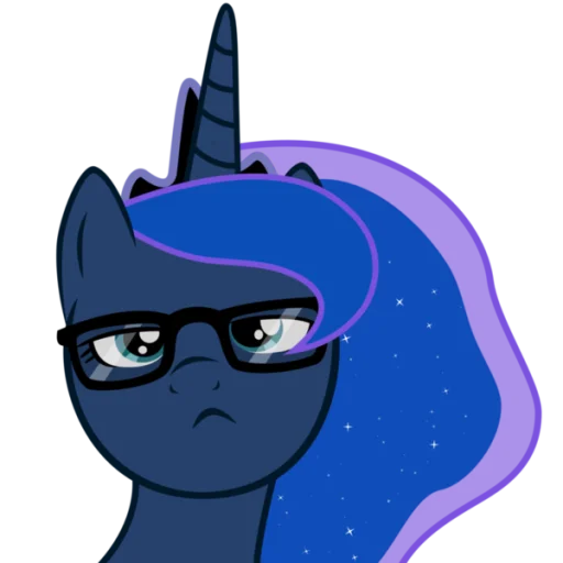 🤓 Стикер «Princess Luna» для Telegram