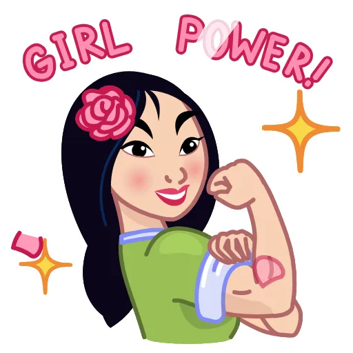 💪 Эмодзи «Disney Princess» для Telegram
