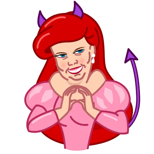 😈 Эмодзи «Disney Princess» для Telegram
