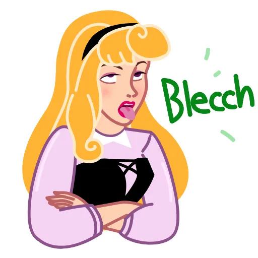 🤪 Эмодзи «Disney Princess» для Telegram