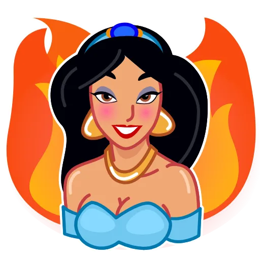 🫦 Эмодзи «Disney Princess» для Telegram