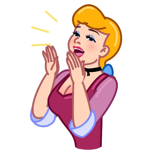 😂 Эмодзи «Disney Princess» для Telegram