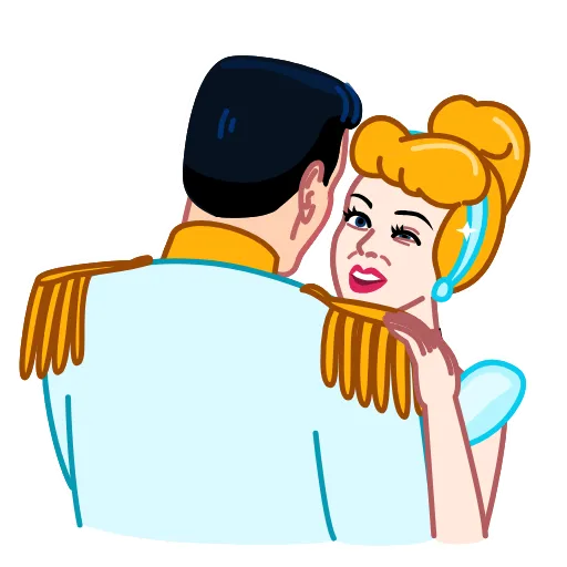 😉 Эмодзи «Disney Princess» для Telegram