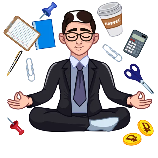 🧘‍♂️ Эмодзи «Профессии» для Telegram