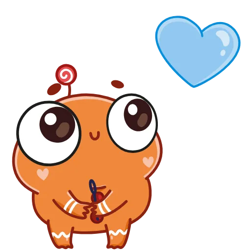 💙 Эмодзи «Пряник Пип» для Telegram
