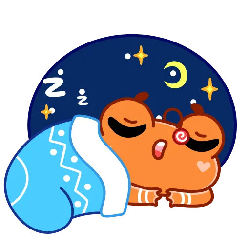 😴 Эмодзи «Пряник Пип» для Telegram