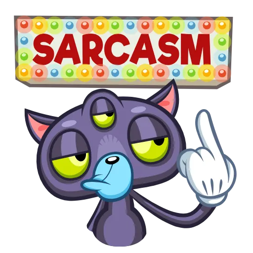 😒 Эмодзи «Psy Cat» для Telegram