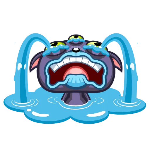 😭 Эмодзи «Psy Cat» для Telegram
