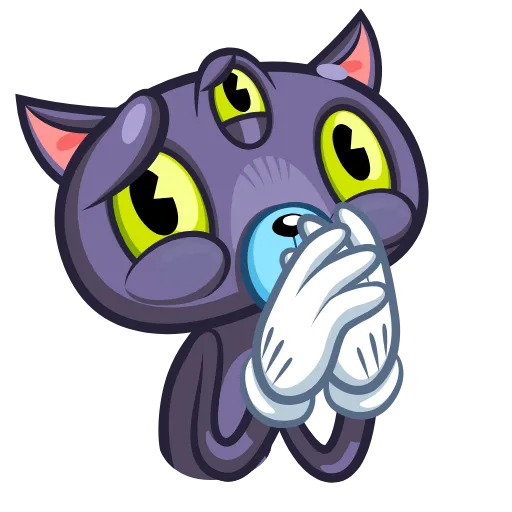 🤮 Эмодзи «Psy Cat» для Telegram