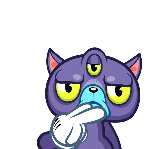 🤩 Эмодзи «Psy Cat» для Telegram