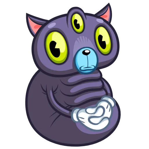👌 Эмодзи «Psy Cat» для Telegram