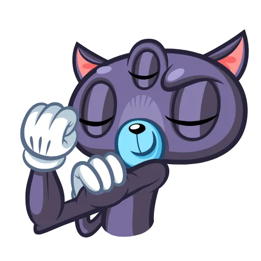 💪 Эмодзи «Psy Cat» для Telegram