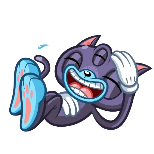 🤣 Эмодзи «Psy Cat» для Telegram