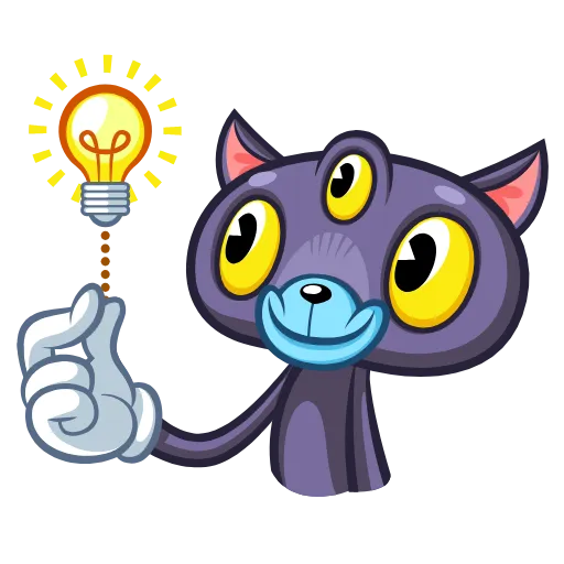 💡 Эмодзи «Psy Cat» для Telegram