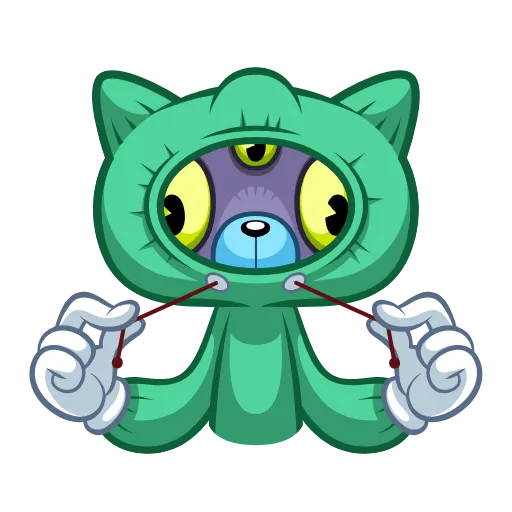 👽 Эмодзи «Psy Cat» для Telegram