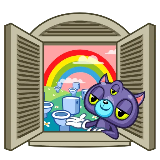 🤩 Эмодзи «Psy Cat» для Telegram
