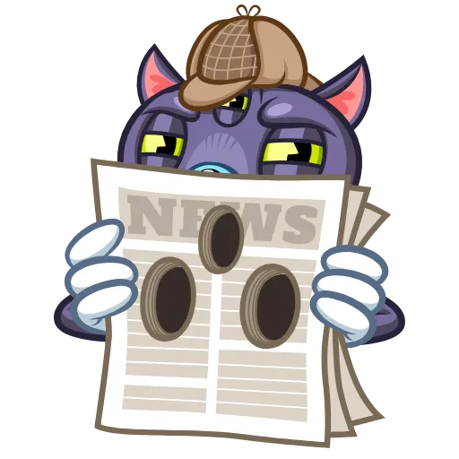 🕵️ Эмодзи «Psy Cat» для Telegram