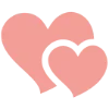 💞 Эмодзи «Любовь - розовые иконки на тему» для Telegram