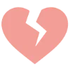 💔 Эмодзи «Любовь - розовые иконки на тему» для Telegram