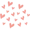 ❤️ Эмодзи «Любовь - розовые иконки на тему» для Telegram