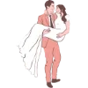 👰‍♀️ Эмодзи «Любовь - розовые иконки на тему» для Telegram
