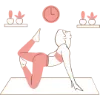 🧘‍♀️ Эмодзи «Любовь - розовые иконки на тему» для Telegram