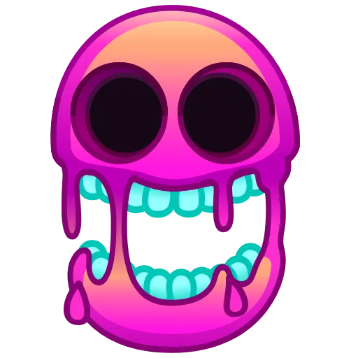 💀 Эмодзи «Psychopath Emoji» для Telegram