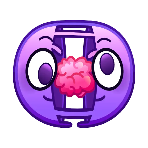 Эмодзи Psychopath Emoji для Telegram — скачать