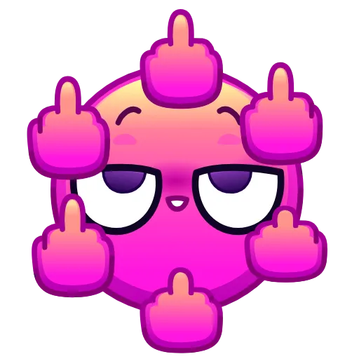 🖕 Эмодзи «Psychopath Emoji» для Telegram