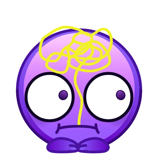 🤔 Эмодзи «Psychopath Emoji» для Telegram